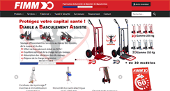 Desktop Screenshot of fimm.fr