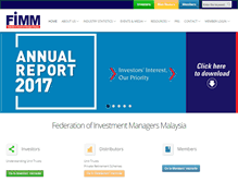 Tablet Screenshot of fimm.com.my